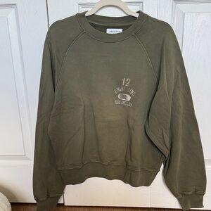 Anine Bing Olive Green Sweater